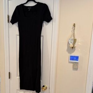 Sz S Rachel Zoe Black Knit Dress